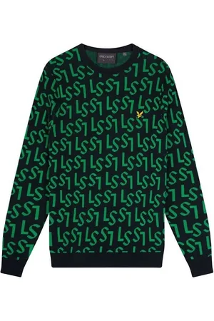 Lyle &amp; scott Jersey Pull col rond Monogram para hombre