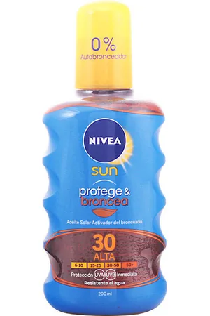Nivea Protección solar Sun Protect Bronze Oil - SPF30 para mujer