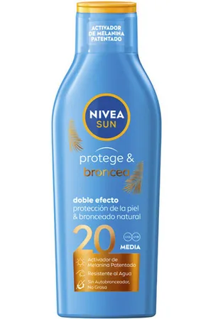 Nivea Protección solar Sunscreen Protect Bronze SPF 20 - 200ml para mujer
