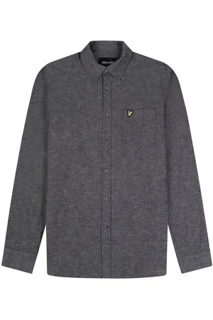 Lyle &amp; scott Camisa manga larga Chemise boutonnée en coton et lin para hombre