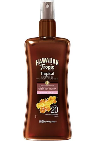 Hawaiian Tropic Protección solar Protective Dry Oil Spray SPF 20 - Coconut Guava 200 m para mujer