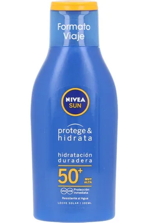 Nivea Protección solar Moisturizing Sunscreen Protects Hydrates SPF 50+ 100m para mujer