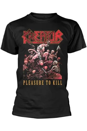 KREATOR Camiseta manga larga Pleasure To Kill para mujer