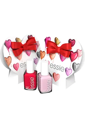Essie Tratamiento para uñas Valentine Nail Polish Set 2pcs para mujer