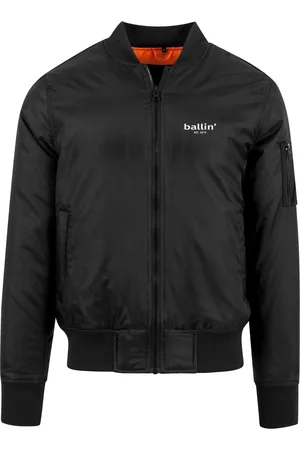 Ballin Abrigo de plumas Bomber Jack para hombre