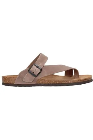 Interbios Sandalias 9511 pardo Hombre Cuero para hombre
