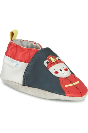 Robeez Pantuflas FIREMAN para niño