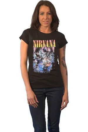 Nirvana Tops y Camisetas Unplugged para mujer
