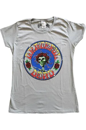 Grateful Dead Camiseta manga larga Bertha Circle Vintage Wash para mujer
