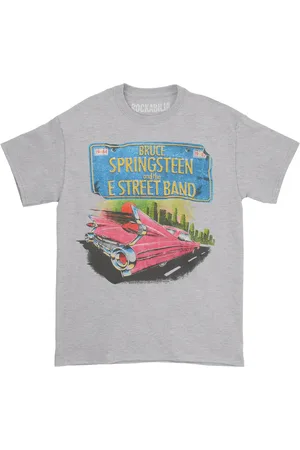 Bruce Springsteen Camiseta manga larga Pink Cadillac para mujer