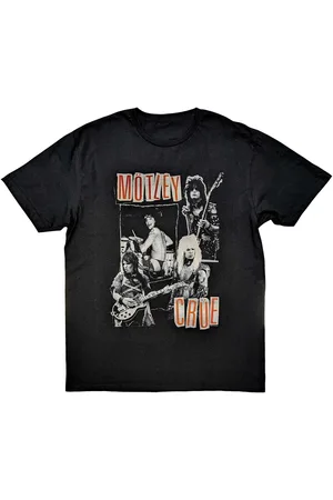 Motley Crue Tops y Camisetas Vintage Punk para mujer
