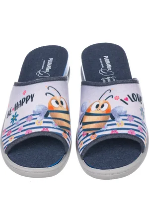 Plumaflex Pantuflas 12404.ABEJA para mujer