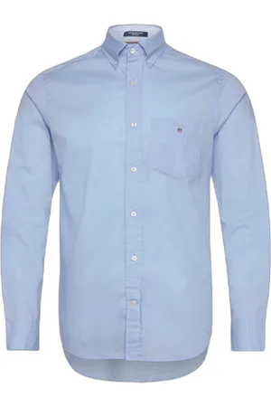 GANT Camisa manga larga Chemise manches longues Poplin O.Shield para hombre