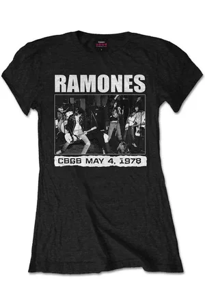 RAMONES Camiseta manga larga CBGB 1978 para mujer