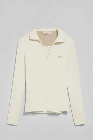 Polo Club® Polo BLOCK RUBBER PIA POLO LS W para mujer