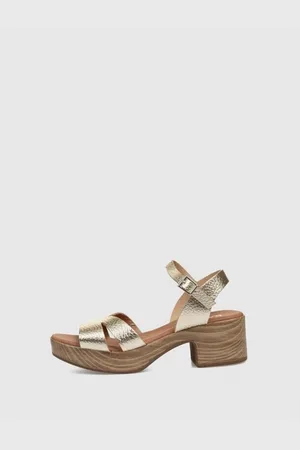 Kamome Sandalias SANDALIA ZULA PLATINO para mujer