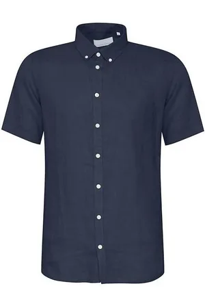 Casual Friday Camisa manga larga Chemise lin Anton 0071 para hombre
