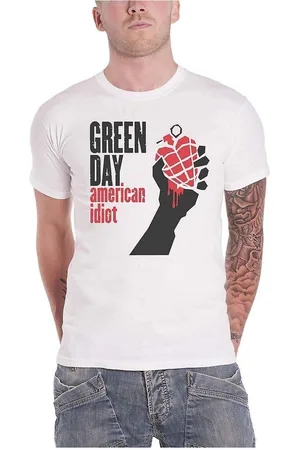 Green Day Camiseta manga larga American Idiot para mujer