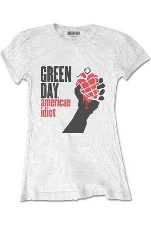 Green Day Camiseta manga larga American Idiot para mujer