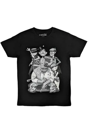 Gorillaz Tops y Camisetas George Spray para mujer