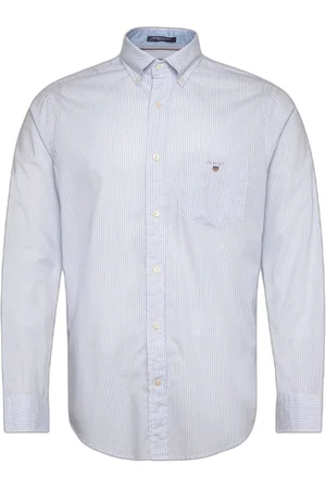 GANT Camisa manga larga Chemise manches longues à rayures Poplin O.Shield para hombre
