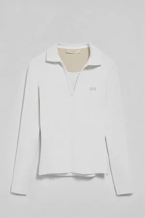 Polo Club® Polo BLOCK RUBBER PIA POLO LS W para mujer