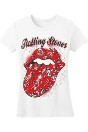 The Rolling Stones Tops y Camisetas Tattoo para mujer