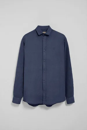 Polo Club® Camisa manga larga PC MONOGRAM LINEN SHIRT GD para hombre