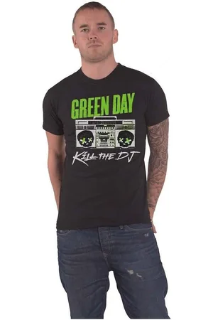 Green Day Camiseta manga larga Kill the DJ para mujer
