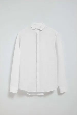 Polo Club® Camisa manga larga PC MONOGRAM LINEN SHIRT GD para hombre