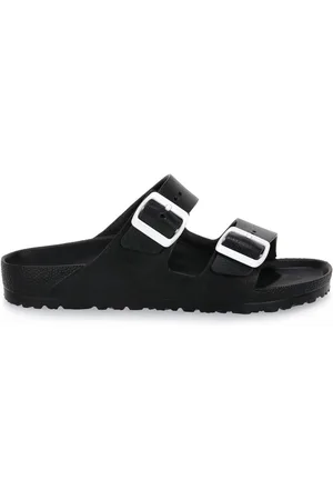Birkenstock Sandalias ARIZONA EVA BLACK WHITE CALZ S para mujer