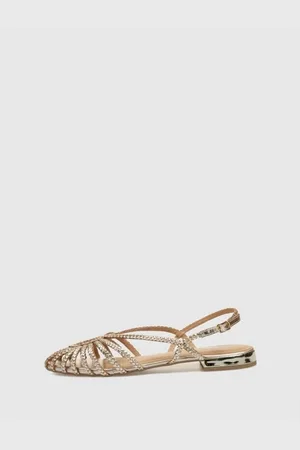 Gioseppo Zapatos Bajos BAILARINA HINGHAM PLATINO para mujer