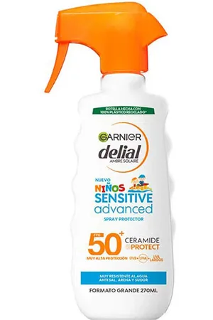 Delial Protección solar Pistola nios Sensitive Advanced IP50 270ml para mujer