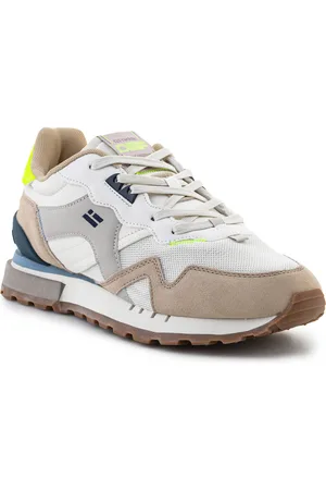 D.franklin Zapatillas Vibla ZIG Patch DFSH378008-BEIG para hombre