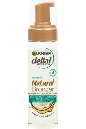 Delial Protección solar Mousse autobronceadora Natural Bronzer para mujer