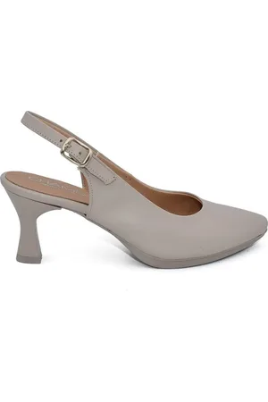 Chamby Zapatos de tacón | Zapatos Salones destalonados piel | Mujer para mujer