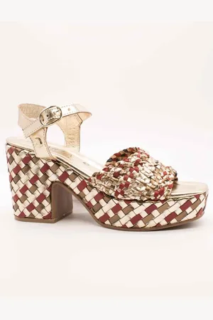 Carmela Sandalias 162224-02 Burdeos para mujer