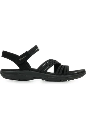 Skechers Sandalias Reggae Slim Coffee Run para mujer