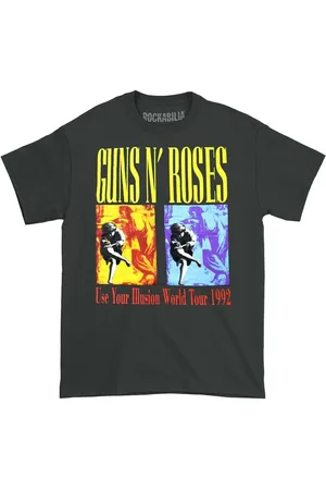 Guns N´Roses Camiseta manga larga Use Your Illusion World Tour para mujer