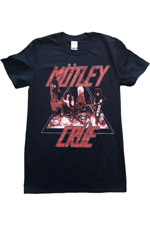 Motley Crue Camiseta manga larga Too Fast Cycle para mujer