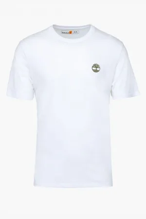 Timberland Tops y Camisetas TB0A2FKZ TREE LOGO-1001 WHITE para hombre