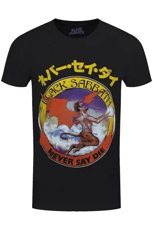Black Sabbath Camiseta manga larga Never Say Die para mujer
