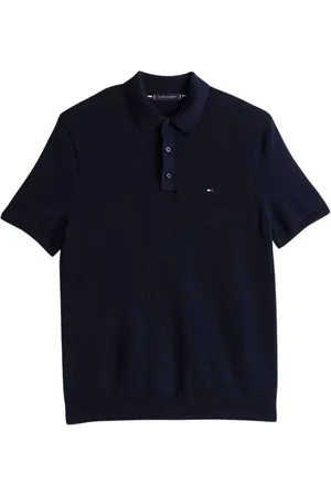 Tommy Hilfiger Tops y Camisetas MW0MW38465 INTERLOCK PLACKET-DESERT SKY para hombre