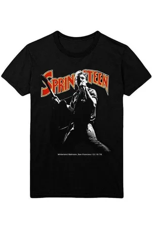 Bruce Springsteen Camiseta manga larga Winterland Ballroom Singing para mujer