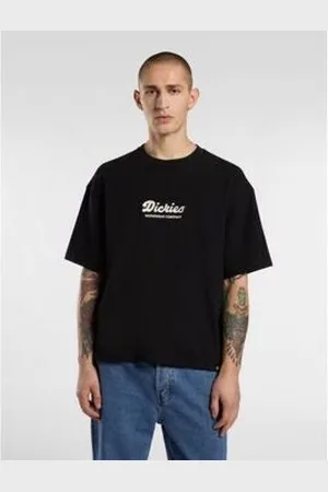 Dickies Tops y Camisetas LEWISTOWN SS TEE - DK0A4XCD-BLK1 BLACK para hombre