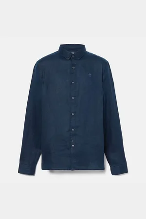 Timberland Camisa manga larga TB0A2DC31 - LINEN SHIRT-4331 NAVY para hombre