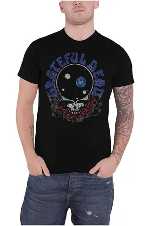 Grateful Dead Camiseta manga larga Space Your Face Logo para mujer