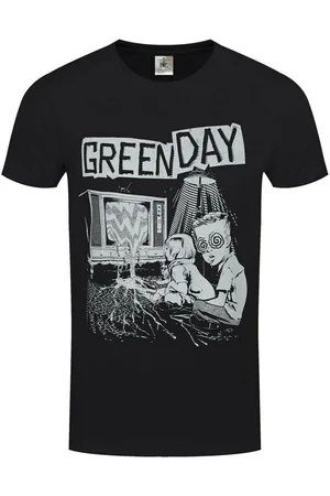 Green Day Camiseta manga larga TV Wasteland para mujer