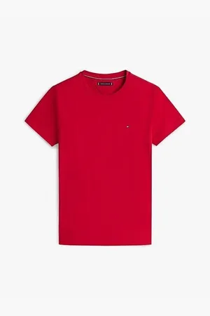 Tommy Hilfiger Tops y Camisetas MW0MW10800 - STRETCH SLIM FIT-XLD MEDIUM RED para hombre