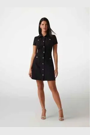 Guess Vestidos W5GK70 KCBO2-JBLK para mujer